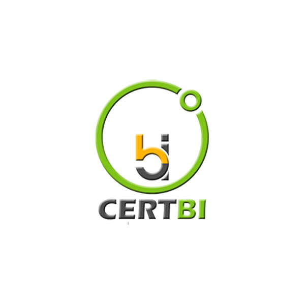 Logo de CERTBI, empresa de certificación y mantención de calderas en Concepción.