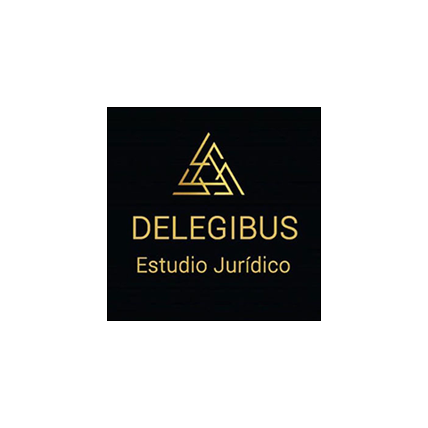 Logo de Delegibus, estudio jurídico con sedes en Santiago y Los Ángeles.